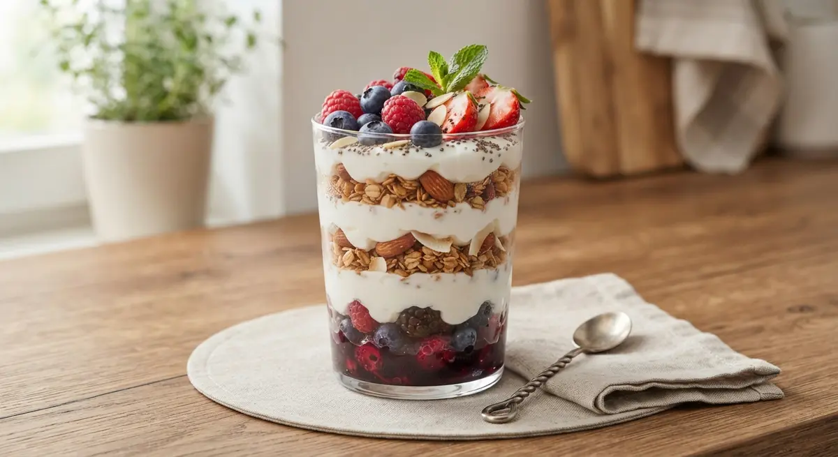 Greek Yogurt Parfait with Granola